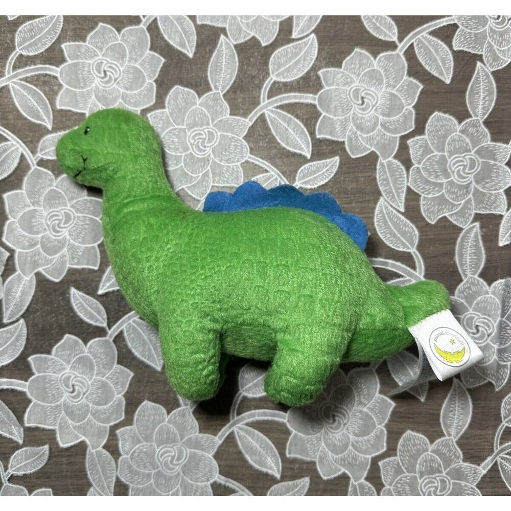 Animal Adventure Blue Green Brontosaurus Dinosaur Lovey Plush Stuffed Animal 9”